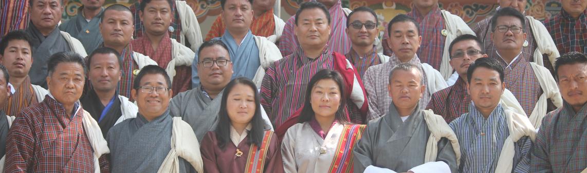 Dasho Dzongdag with Prinipals