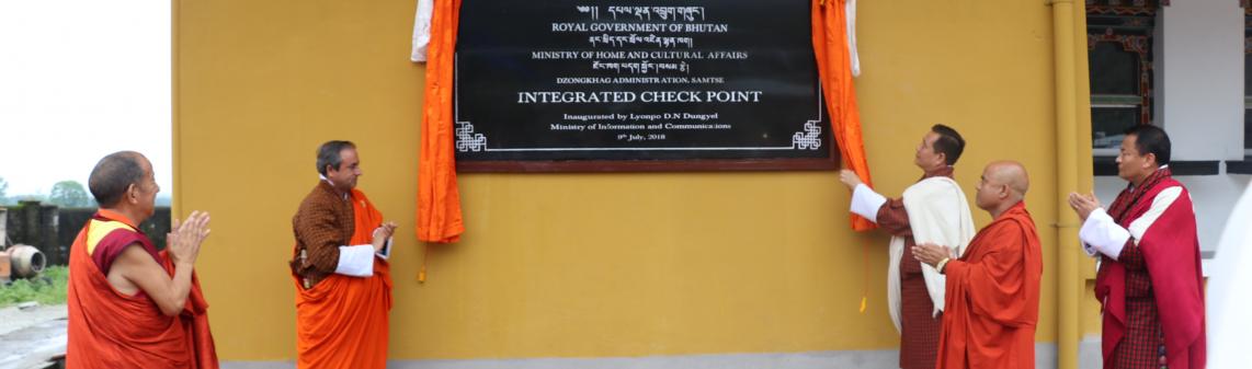 Inauguration of Integrated Check point